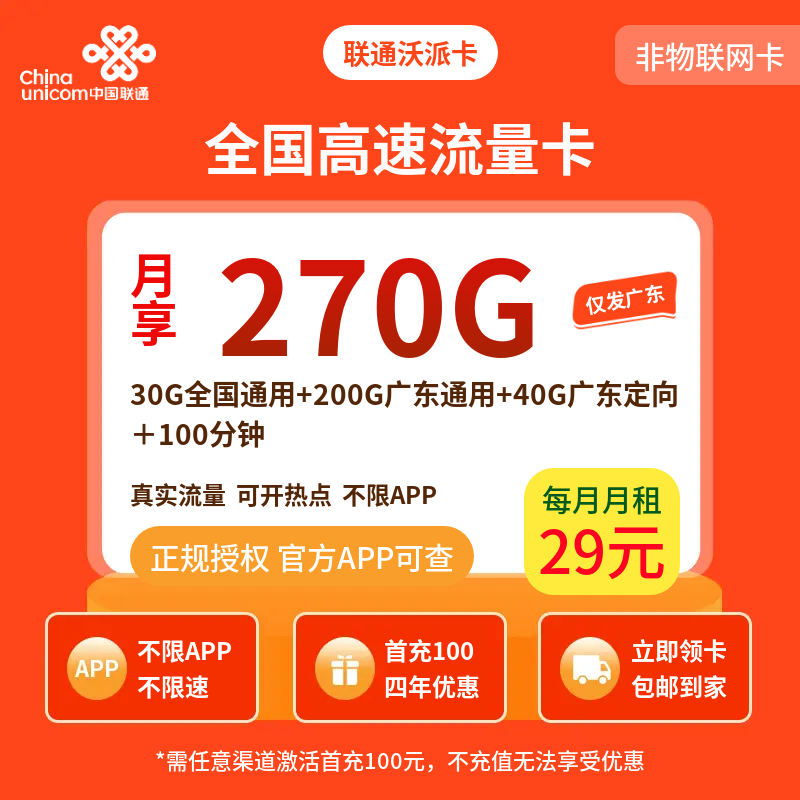 中国联通沃派卡