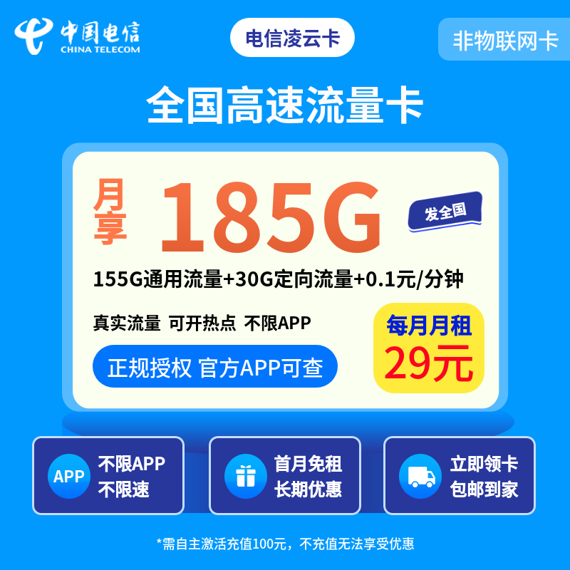 中国电信凌云卡